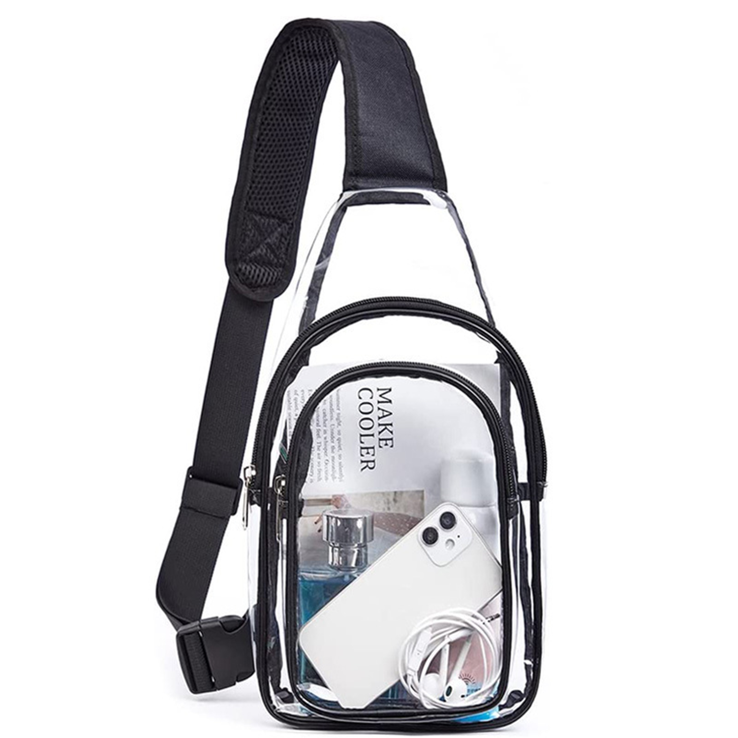 PVC Transparent Crossbody Bag 1