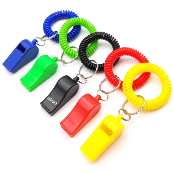 Whistle Coil Keychain 7