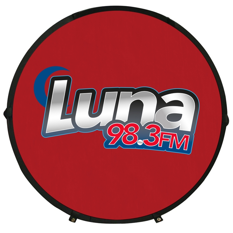 Circle Flexi-Billboard™ - Pop Up Banner Kit - 47.50"Dia. 1