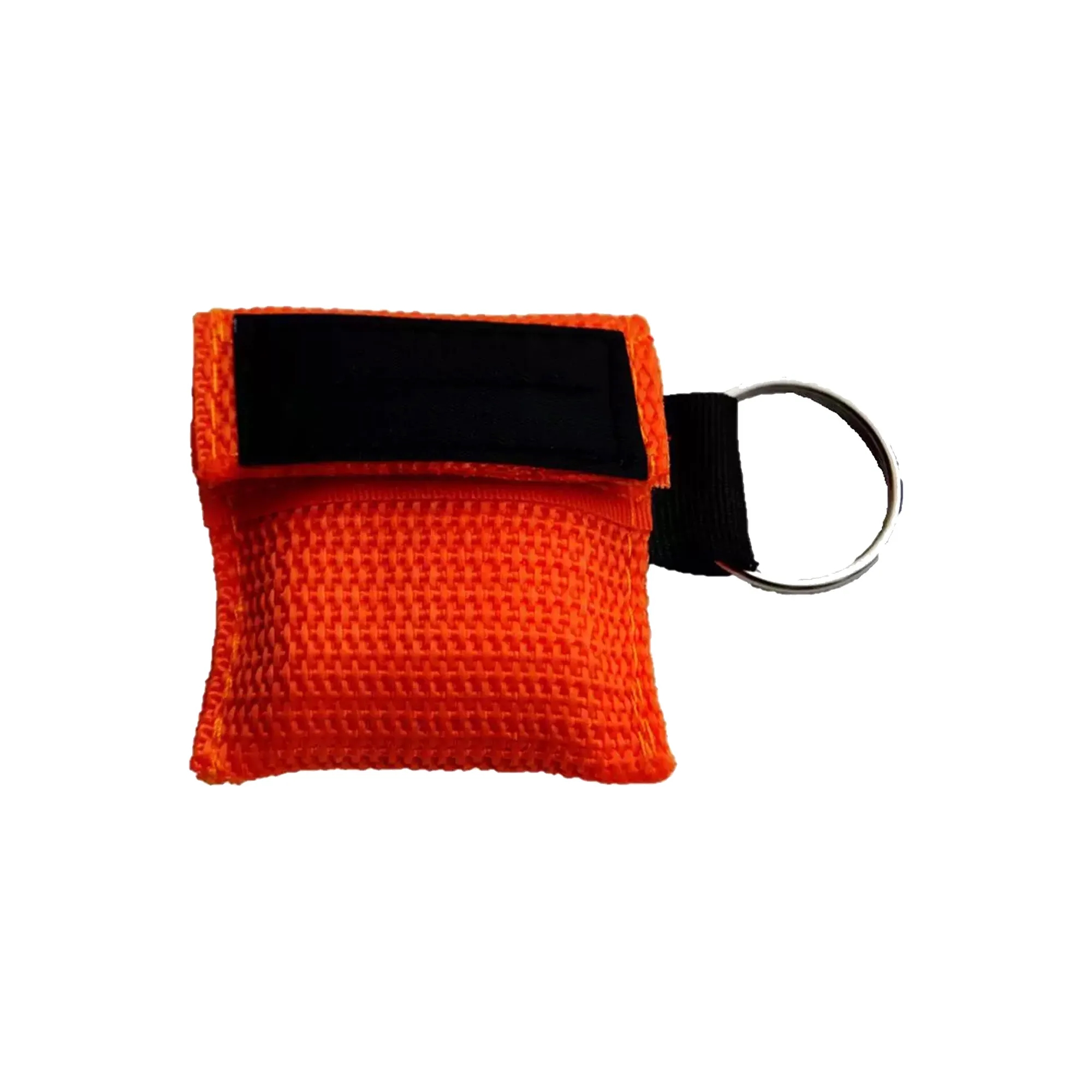 Compact CPR Mask Keychain with One-Way Valve 10