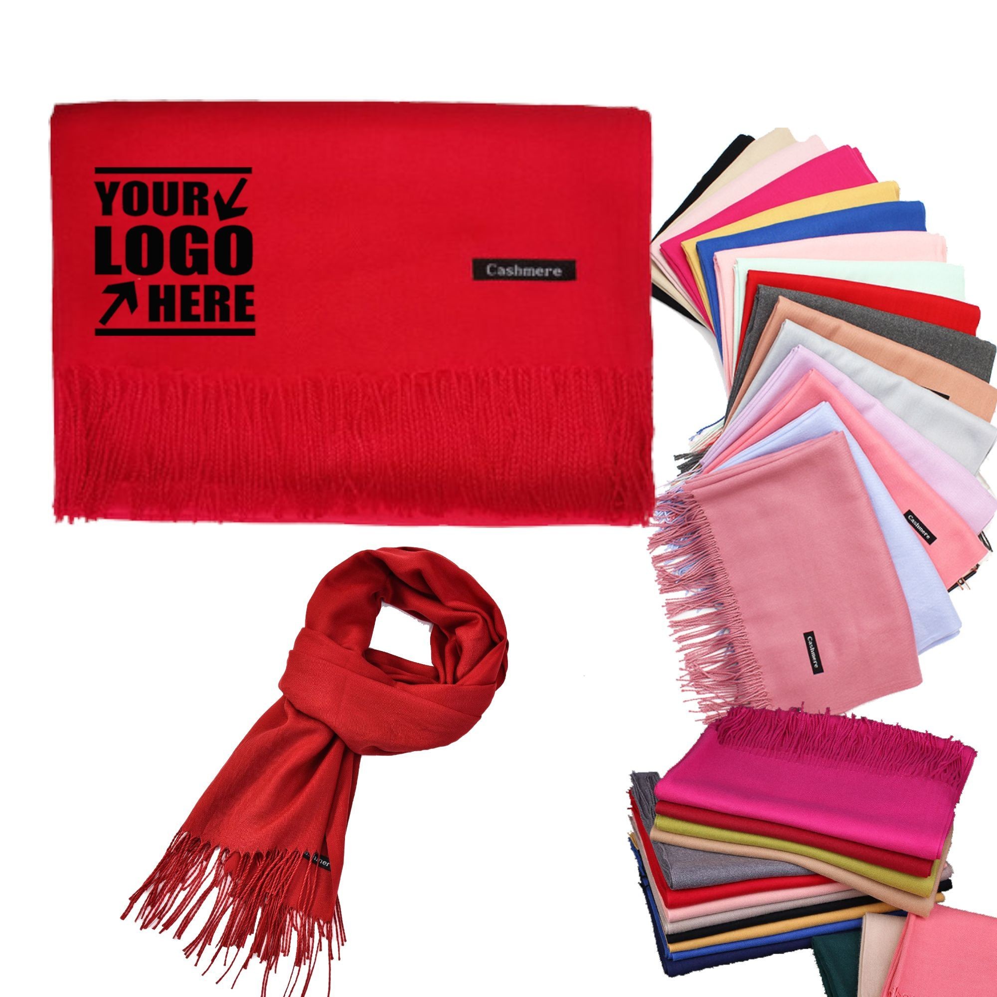 Soft Imitation Cashmere Scarf 2