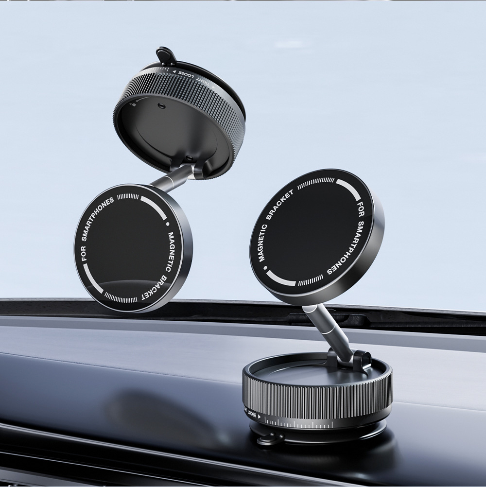 Magnetic Vacuum Car Phone Holder 3