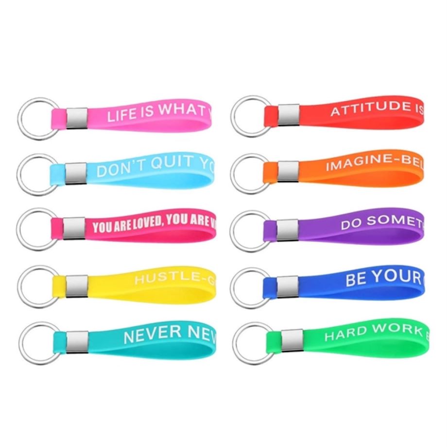 Silicone Keychain 1