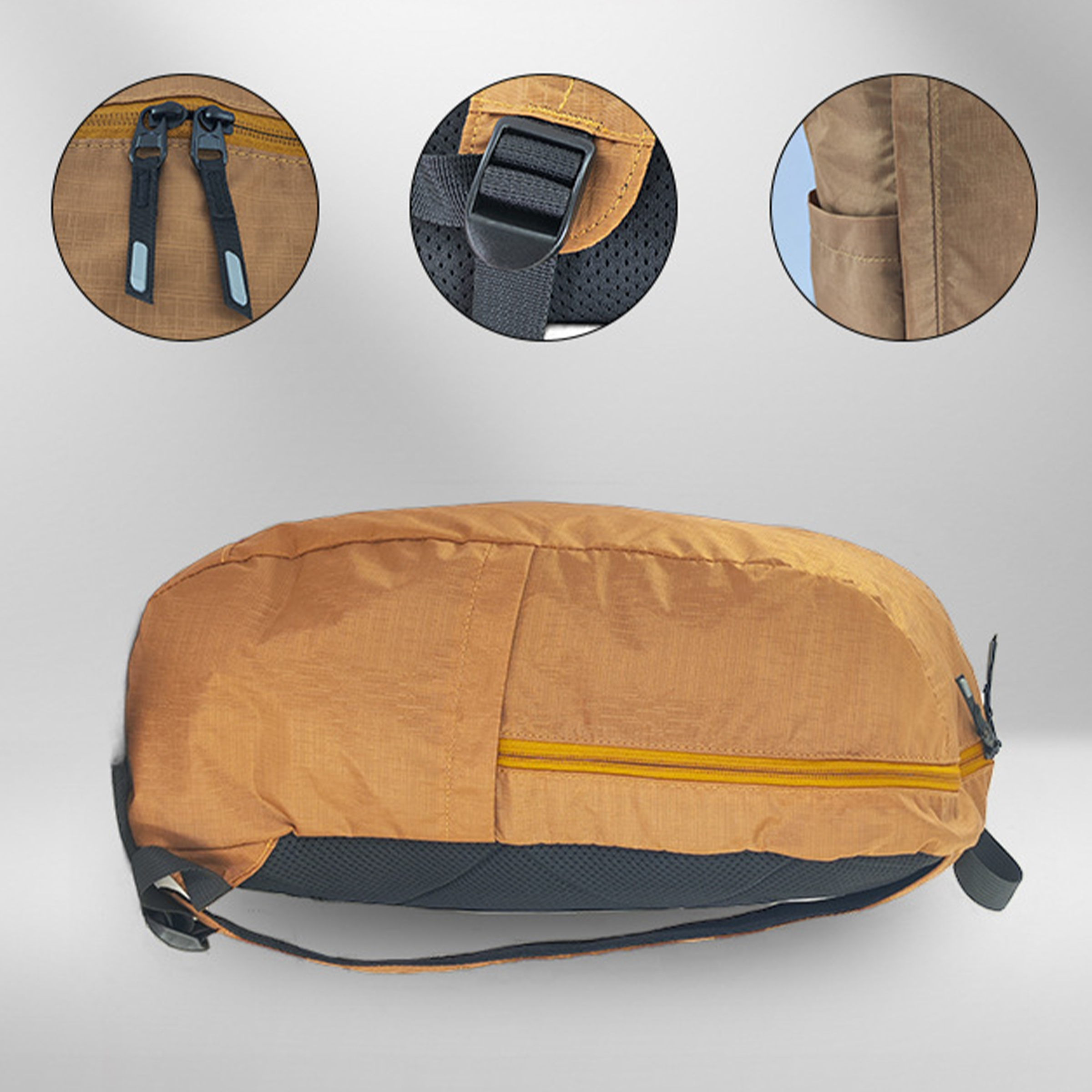 Nylon Lightweight Leisure Sports Backpack 2