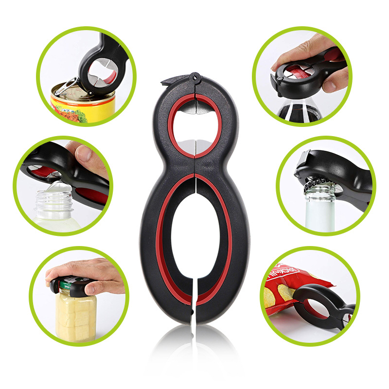 Multi-functional6 In 1 Multi Jar Opener 1