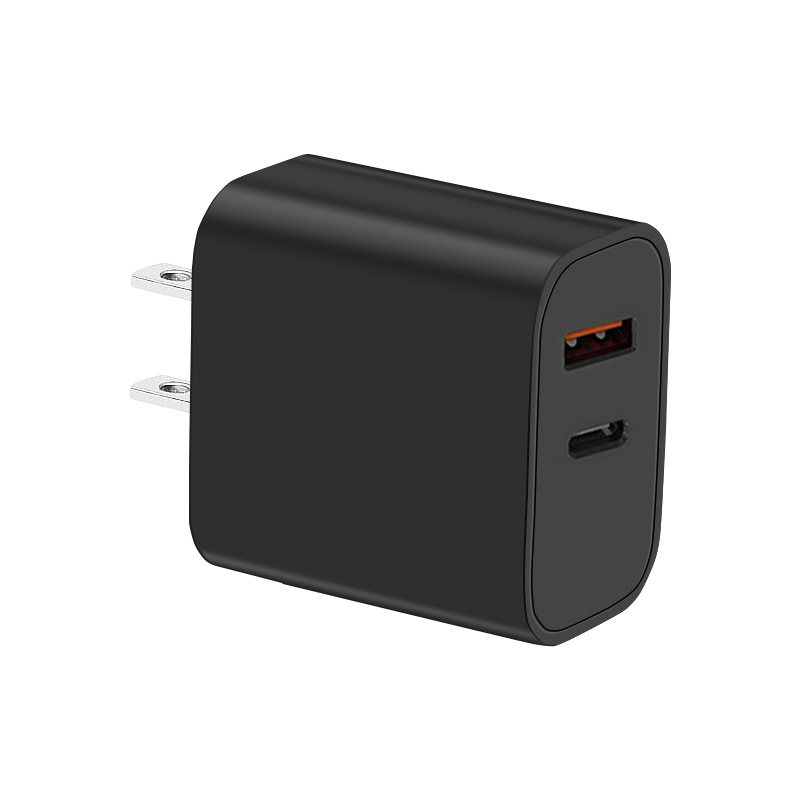 Dual Port Type C Wall Charger Fast Charging 20W Power Adapter Cube 11