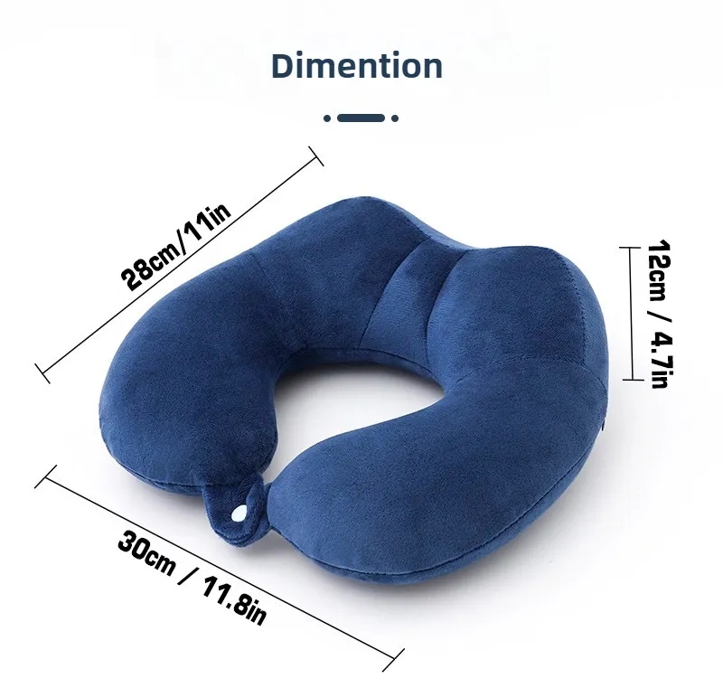 Wholesale Memory Foam Neck Pillow Bulk Order for Travel Pain Relief 2