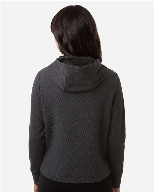 Women's Spirit Textured Hooded Pullover - NE729W 13