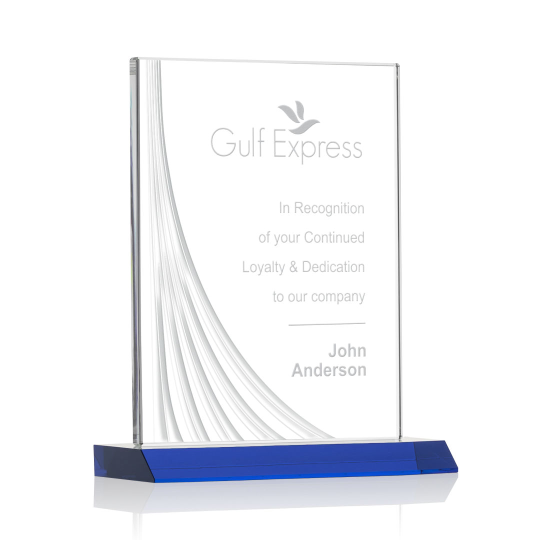 Leighton Liquid Crystal™  Award - Blue 2