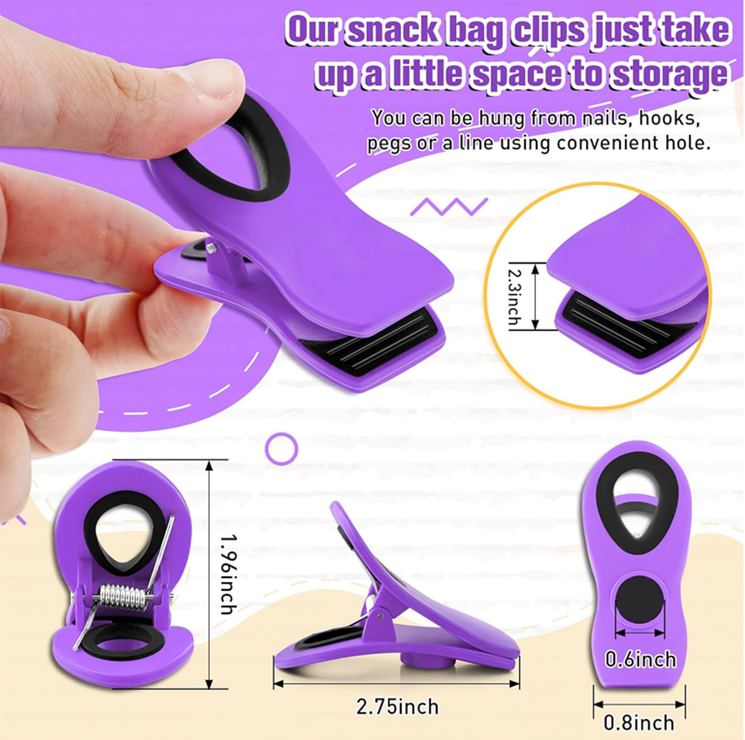 Multifunctional Magnetic Fridge Clip 7