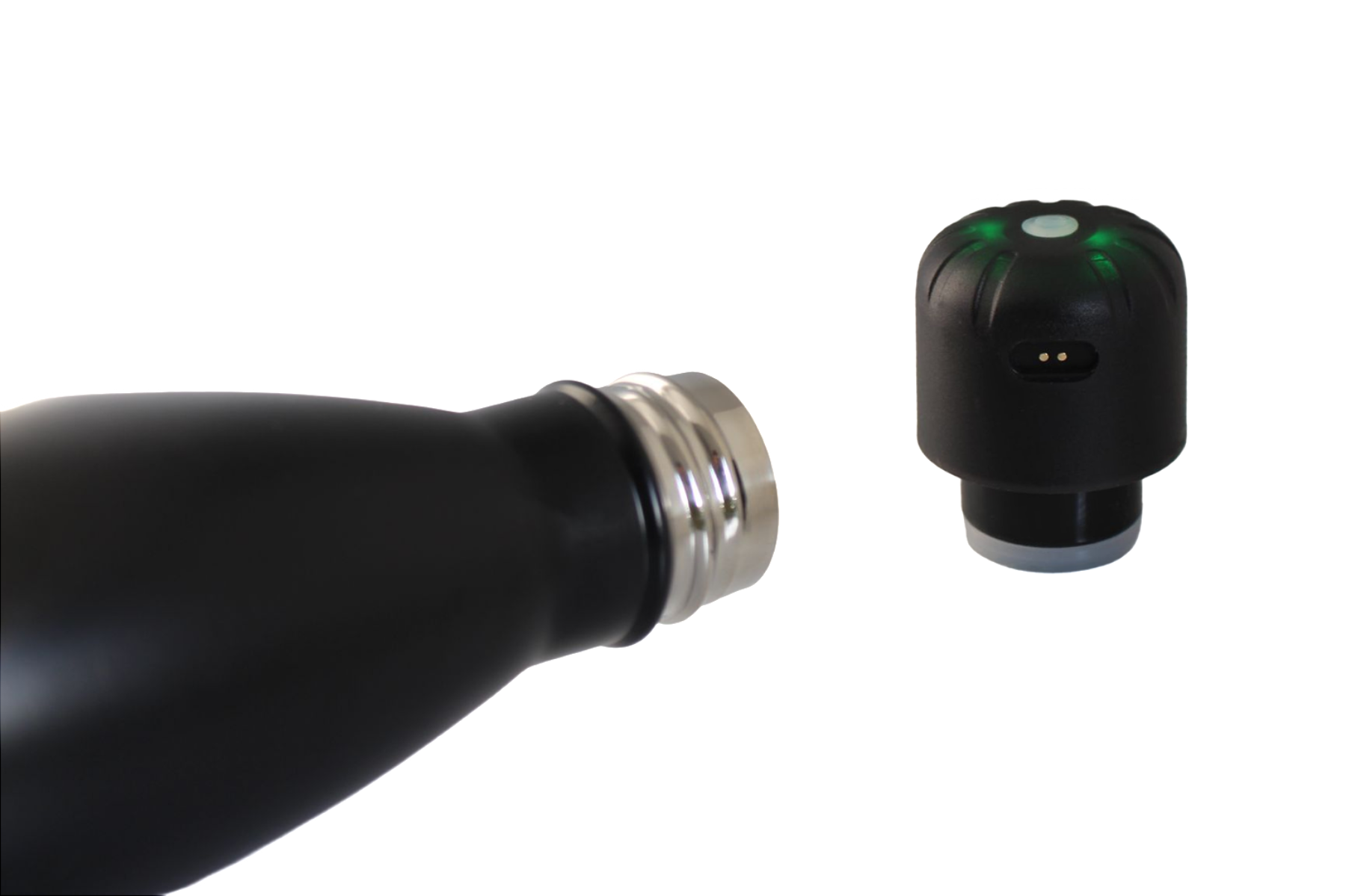 17oz. Swig stainless steel bottle  with UV light cap 7