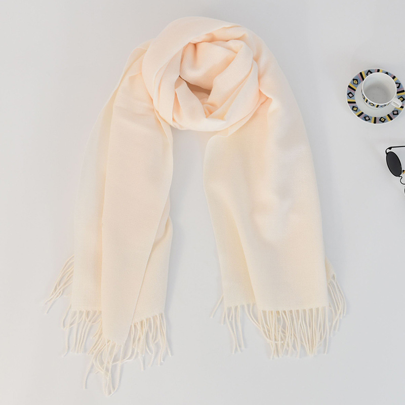 Winter Scarf Cashmere Feel Pashmina Shawl Wraps Soft 12