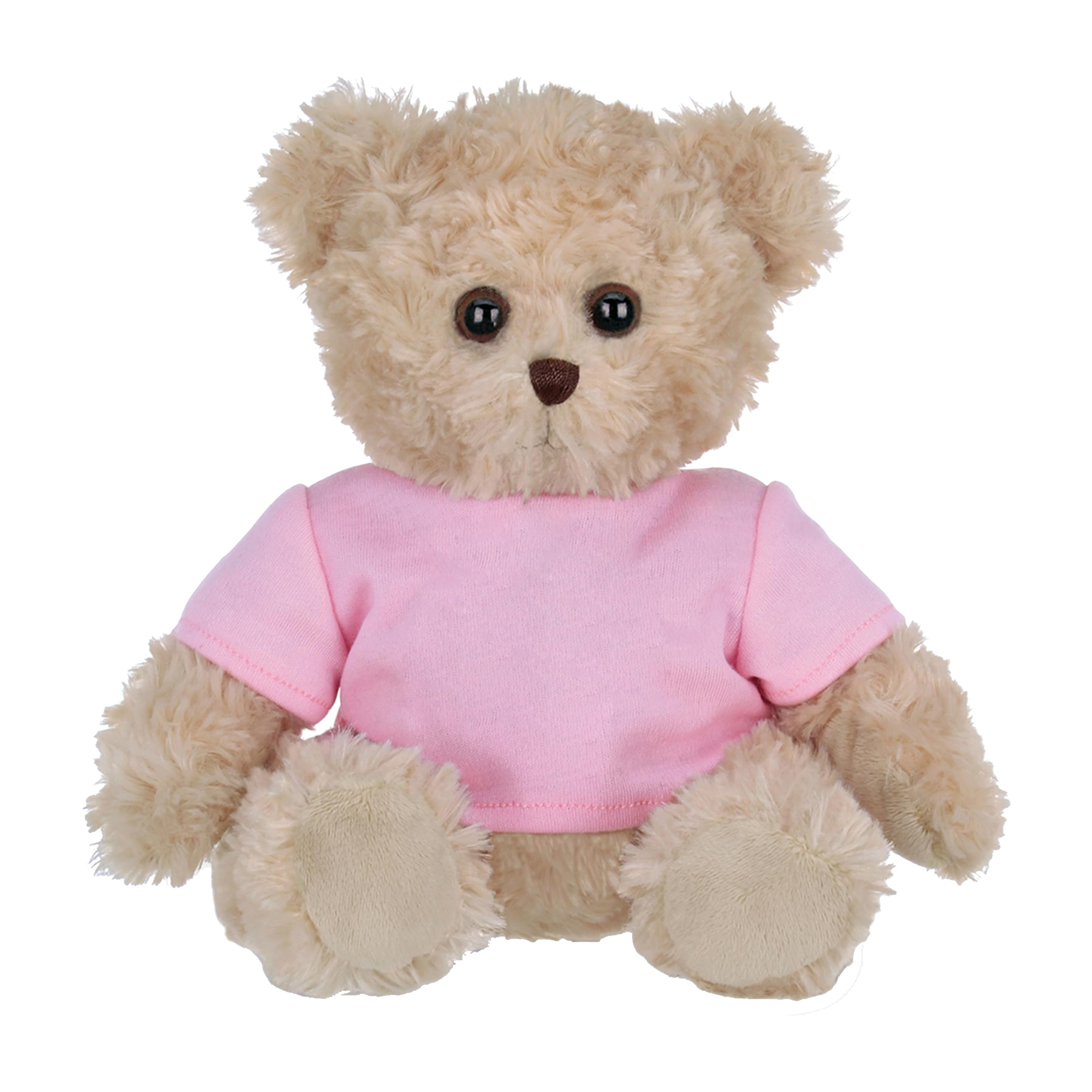 11'' Seated Style Stuffed Plush Teddy Beat With T-shirt 21
