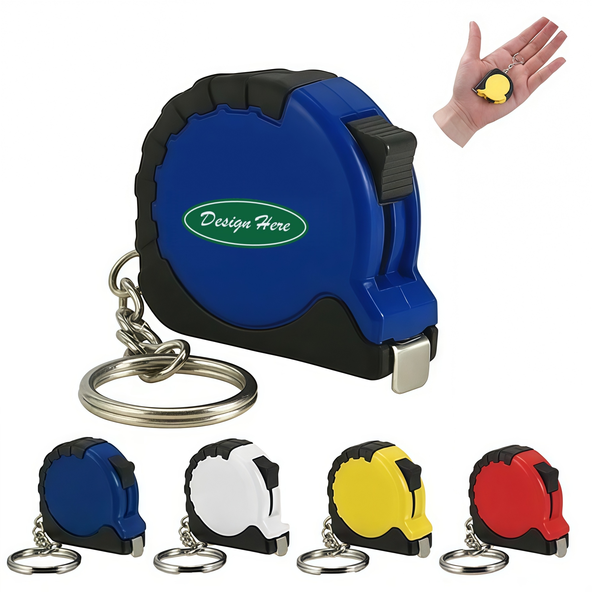 Mini Keychain Tape Measure 1