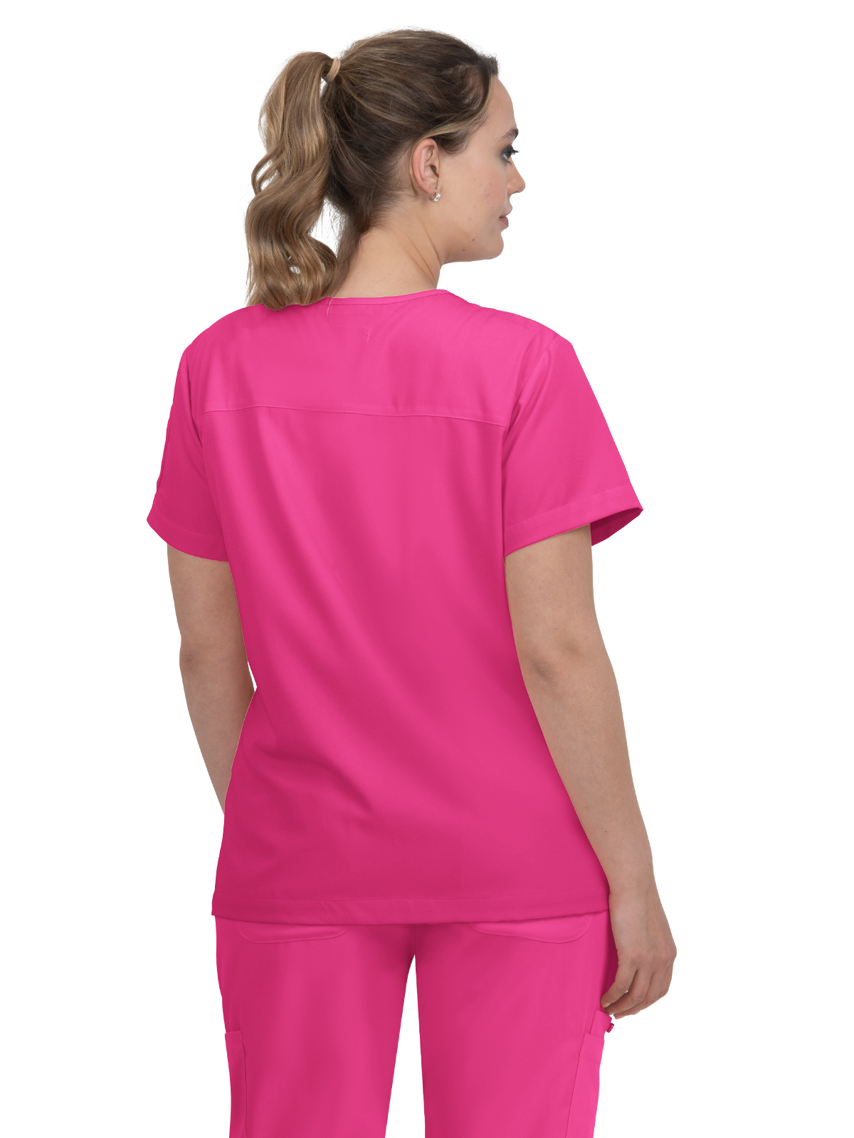 koi - Betsey Johnson - Women's Three-Pocket Striped Trim Kennedia Top 4