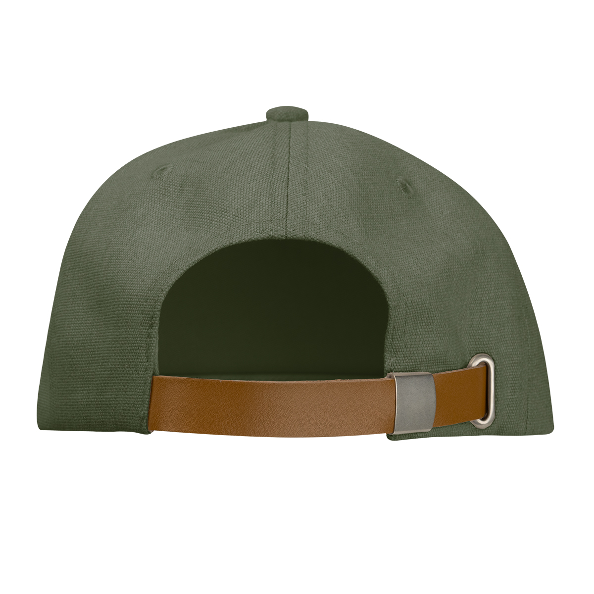 AWARE™ Recycled Cotton Cap with Leatherette Backstrap 21