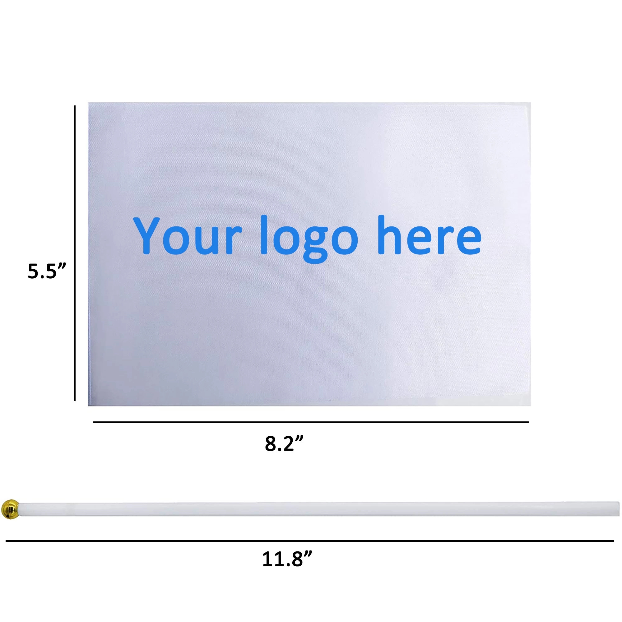 Mini Hand Held Military Flags Decorations 2