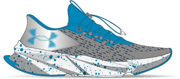 Boys' Grade School UA Scramjet 5 Speckle Running Shoes 2