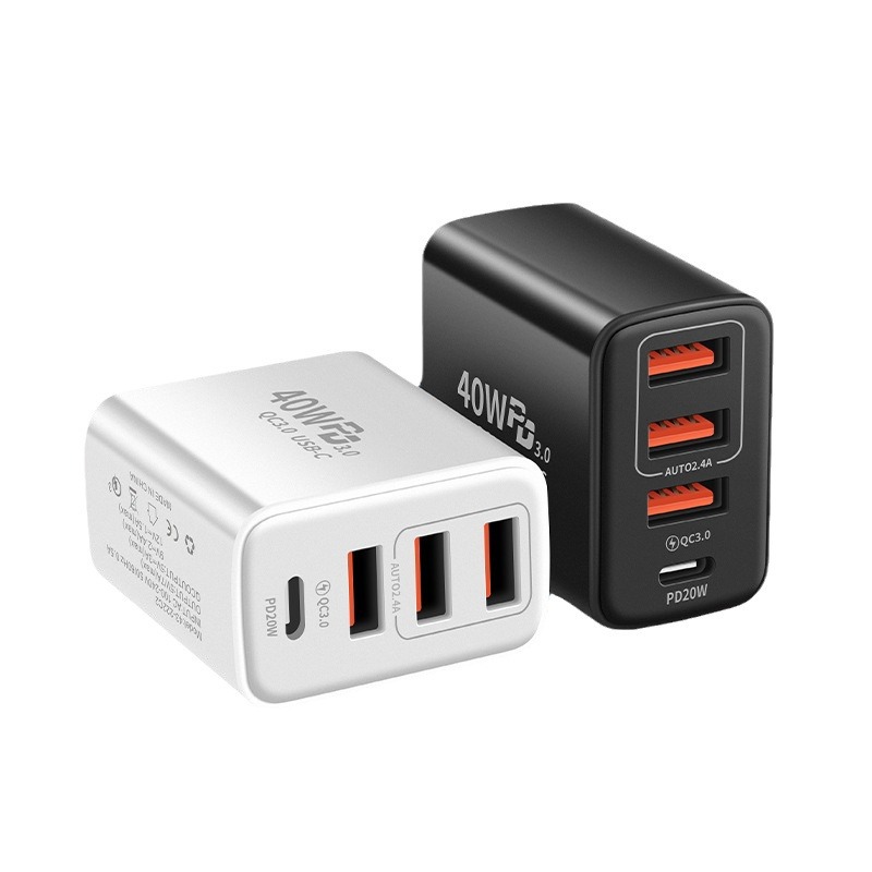 40W Type C Charger Fast Charging Blocks PD Power Charger 1