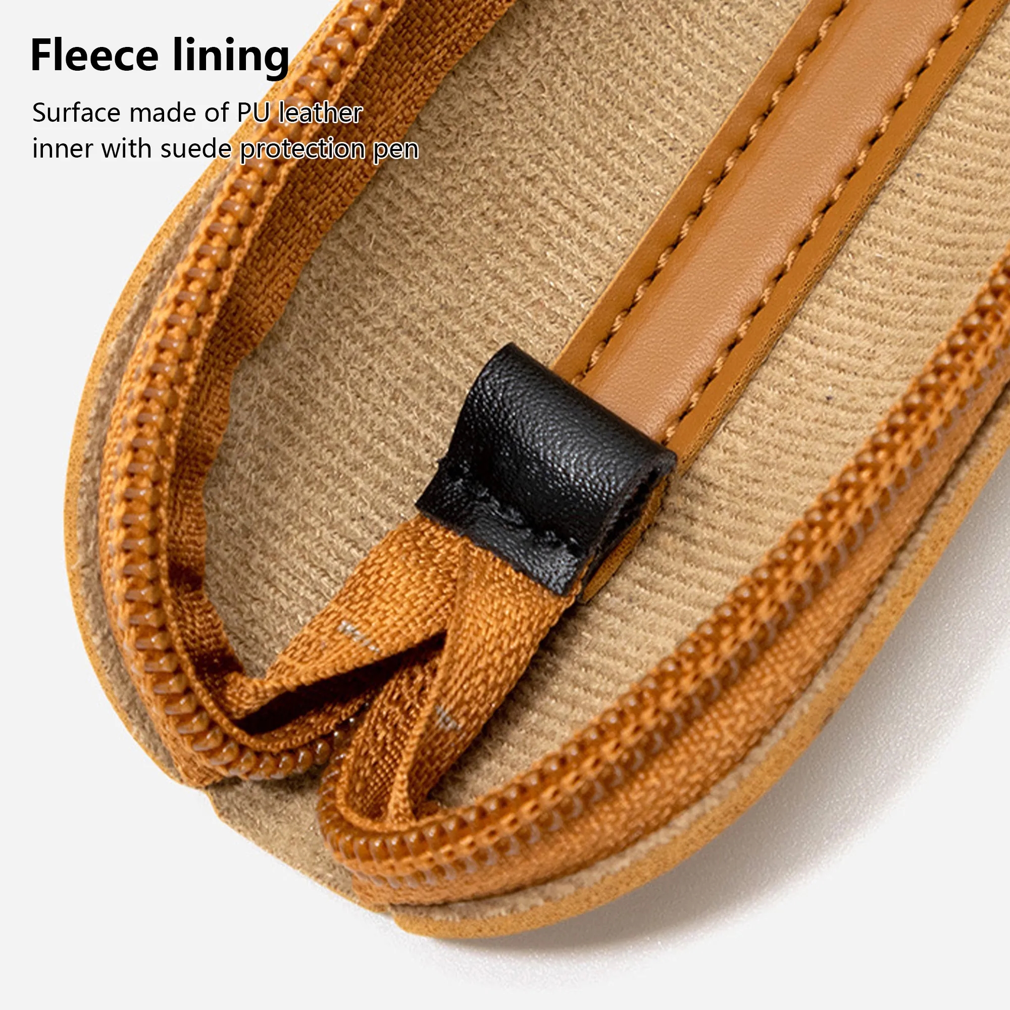 Leather Solid-Color Pencil Case 11