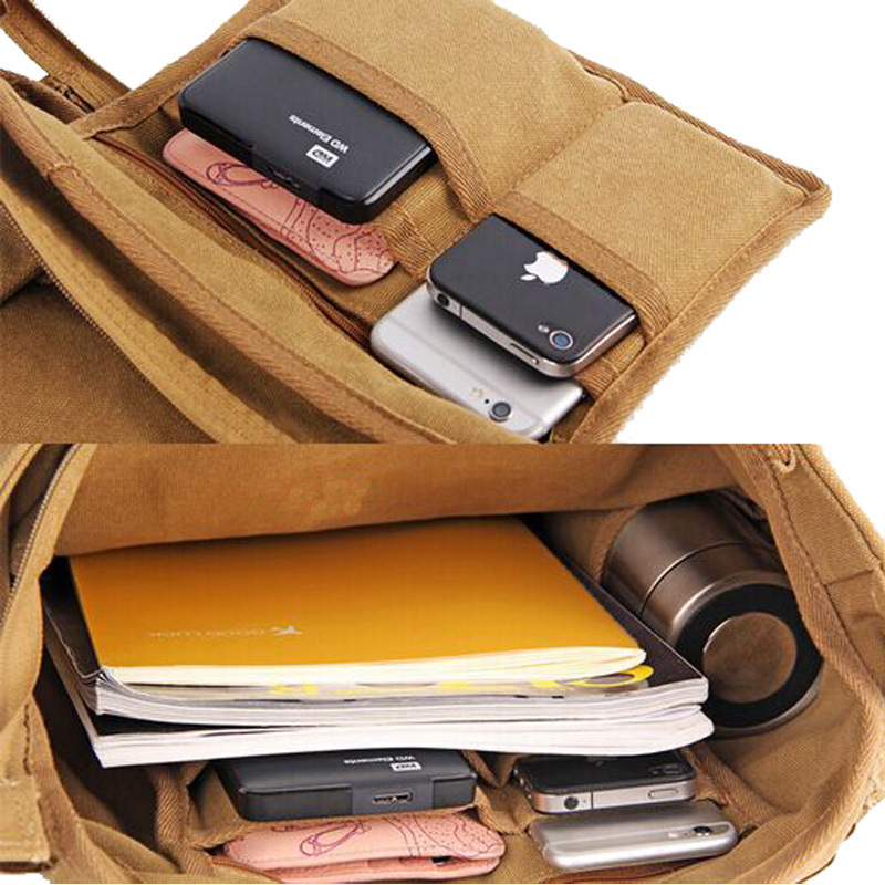 Vintage Design Canvas Handbag 3