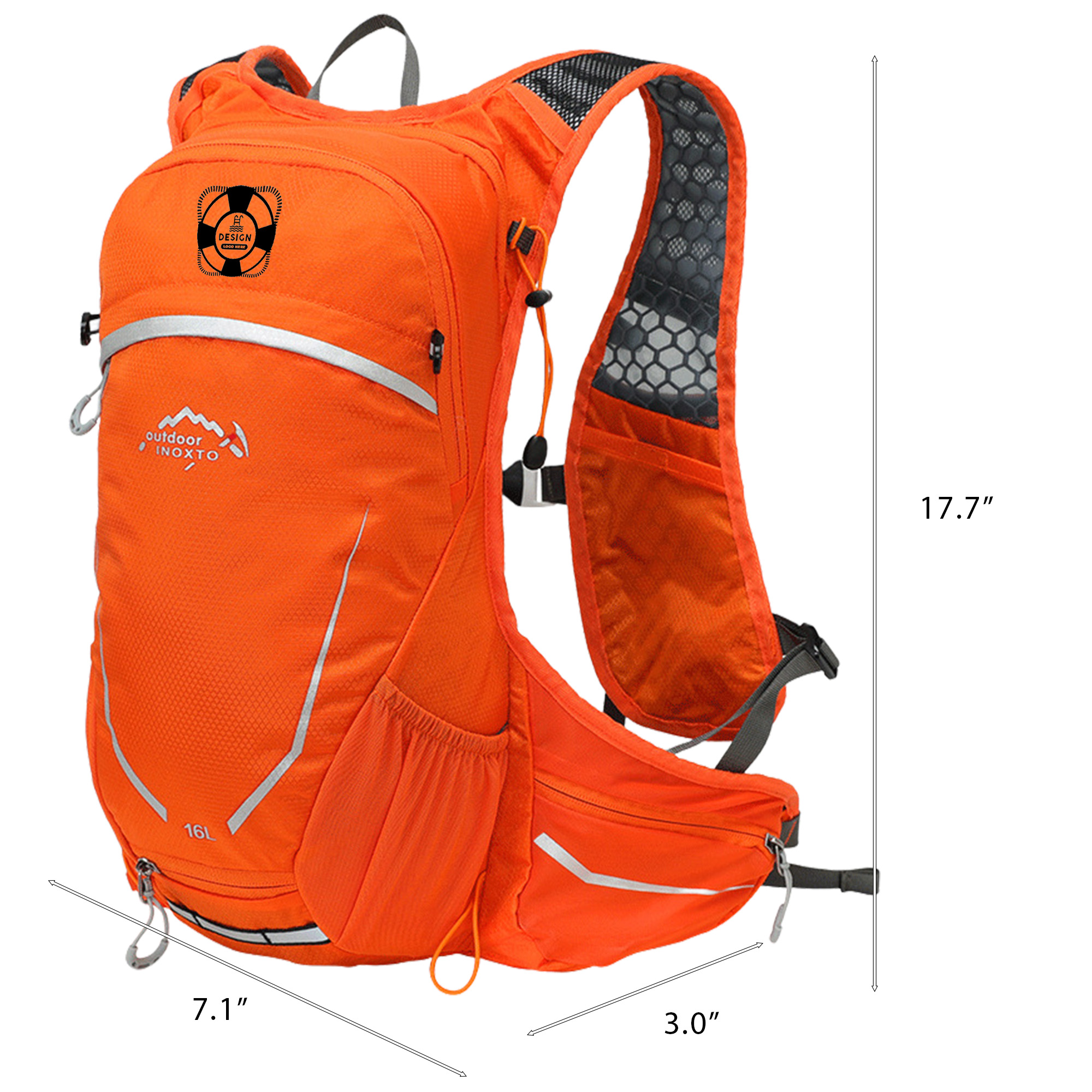 MOQ 50 Running Hydration Backpack for Outdoor Sports 3