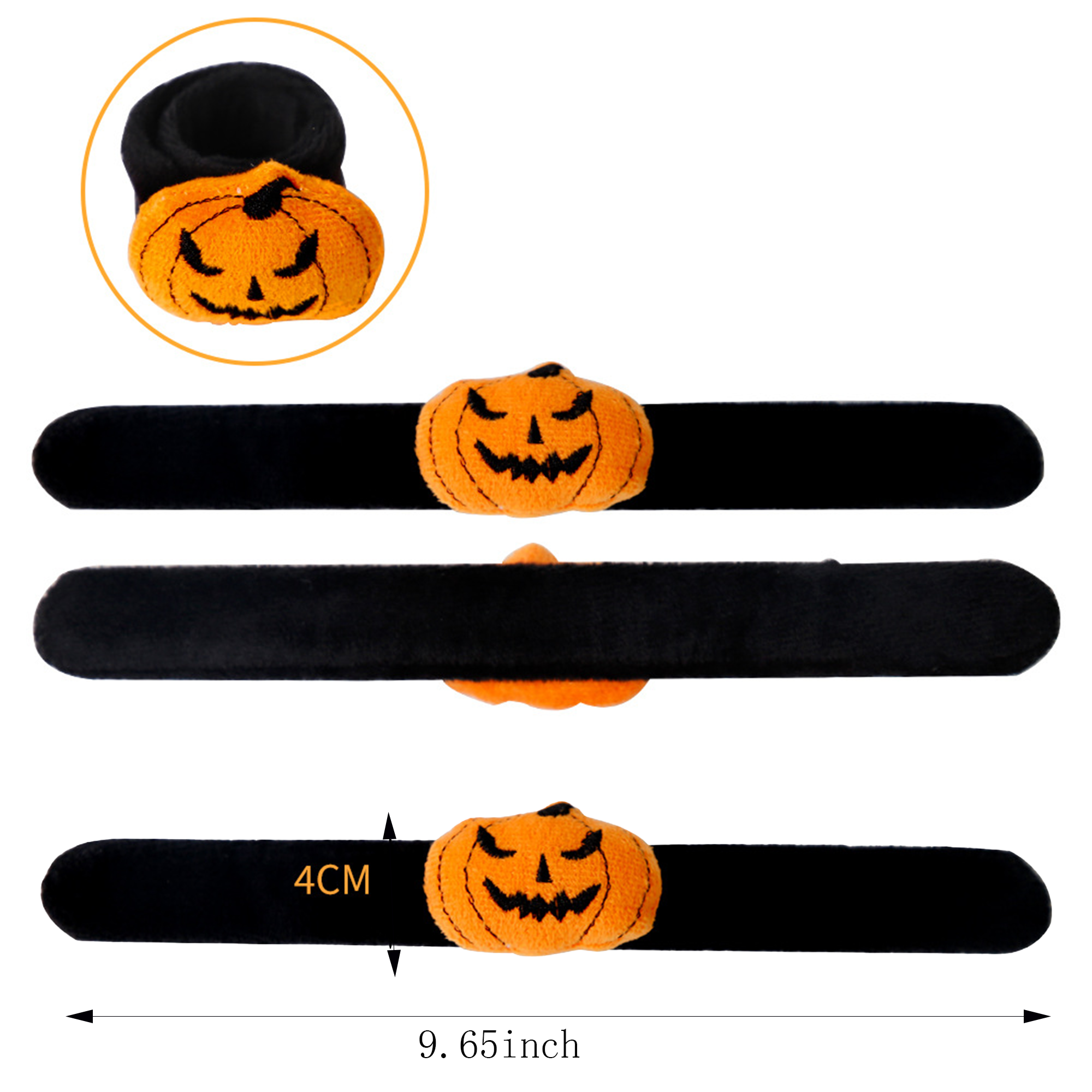 Halloween Funny Slap Wristband Bracelets 3