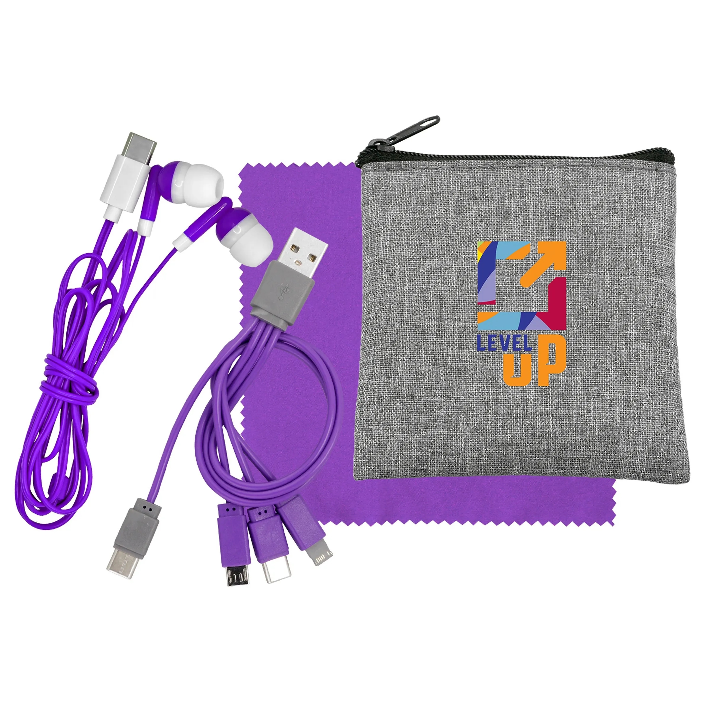 RECYCLED COLORFUL TRAVEL KIT 10