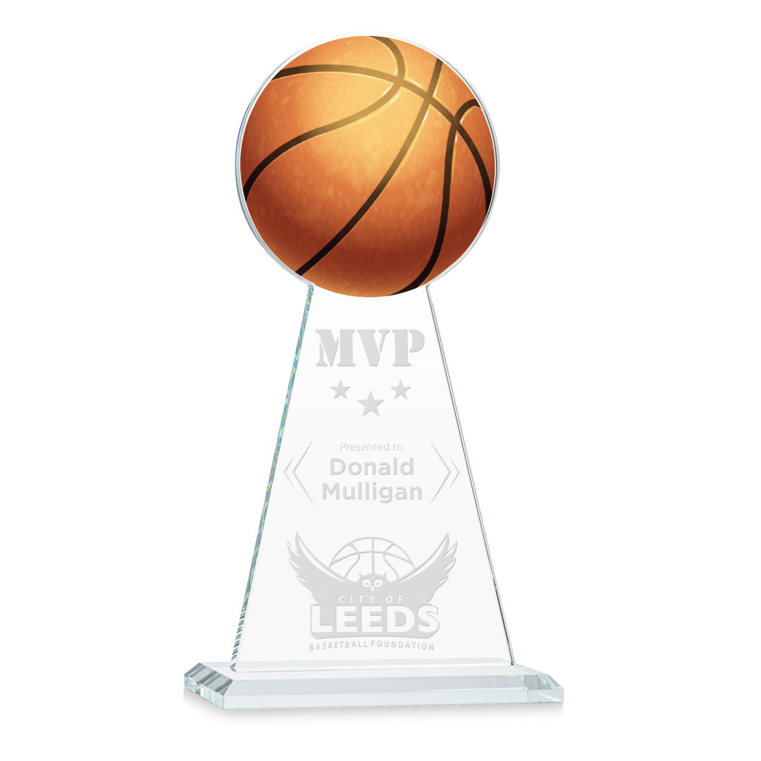 Edenwood Basketball Award - Clear 9
