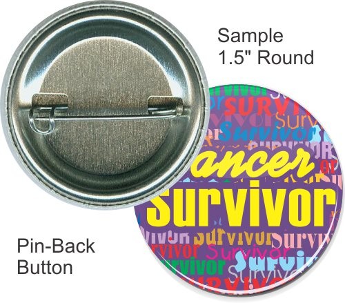 Pin-back 1 1/2 Inch Round Button 2