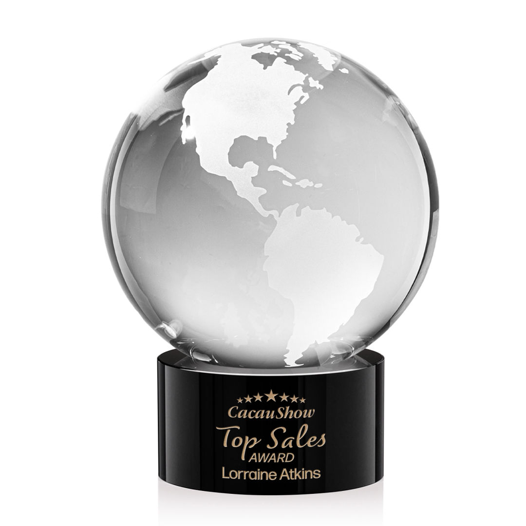 Globe Award on Marvel Base - Black 4