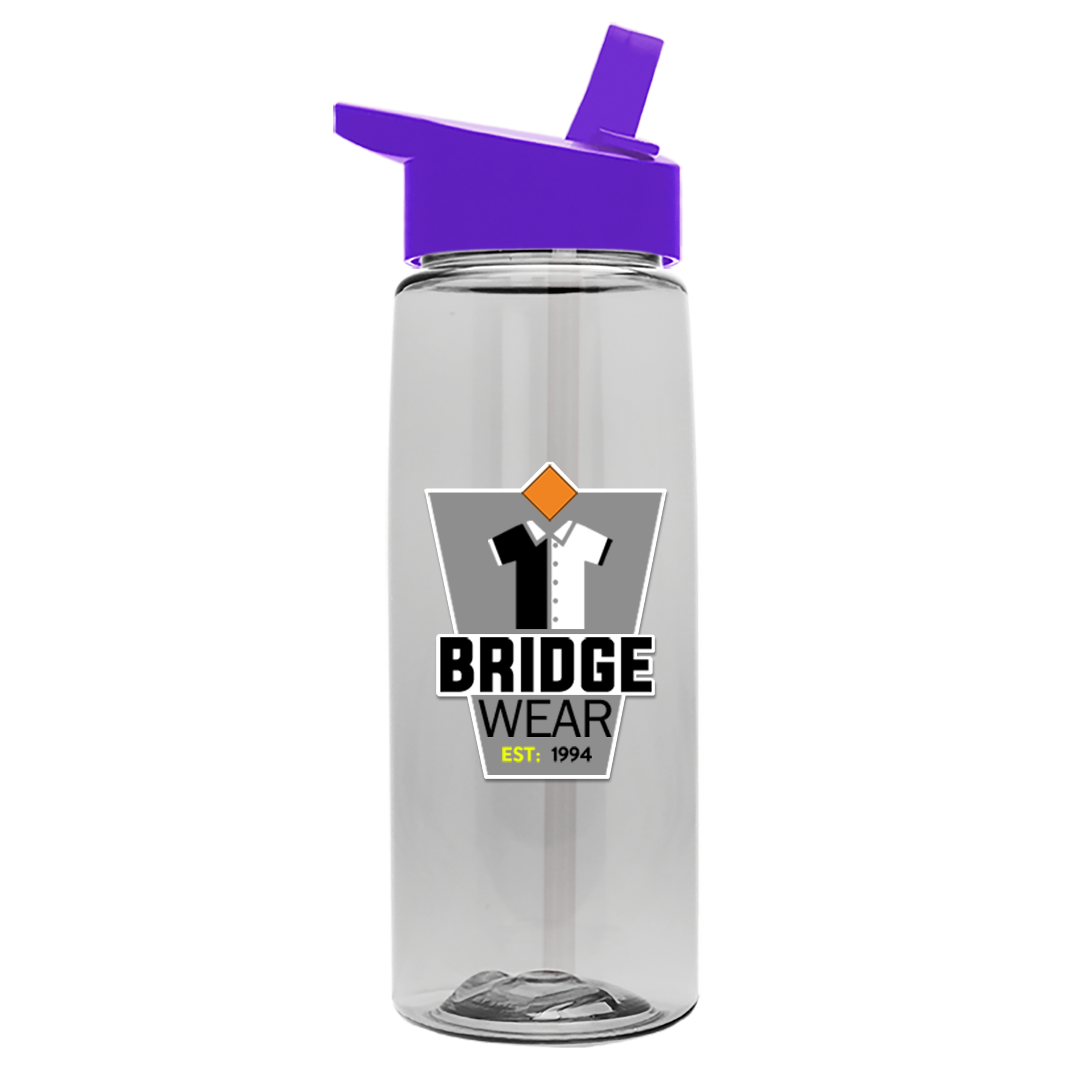 Garyline® Flair Tritan® Bottle with Flip-Straw Lid - 26 oz. 70