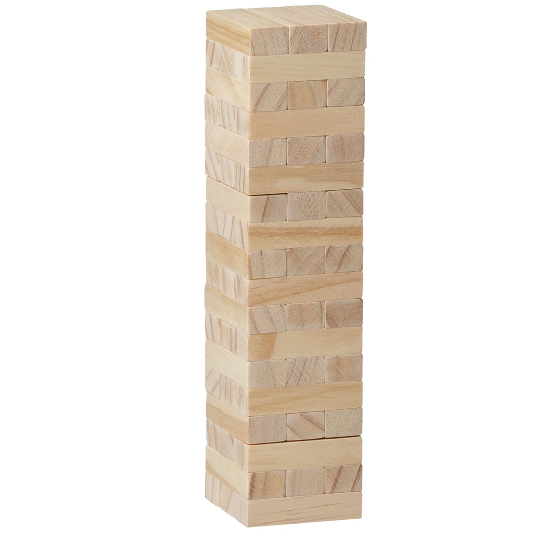 Tumbling Tower Wood Block Stacking Game 21