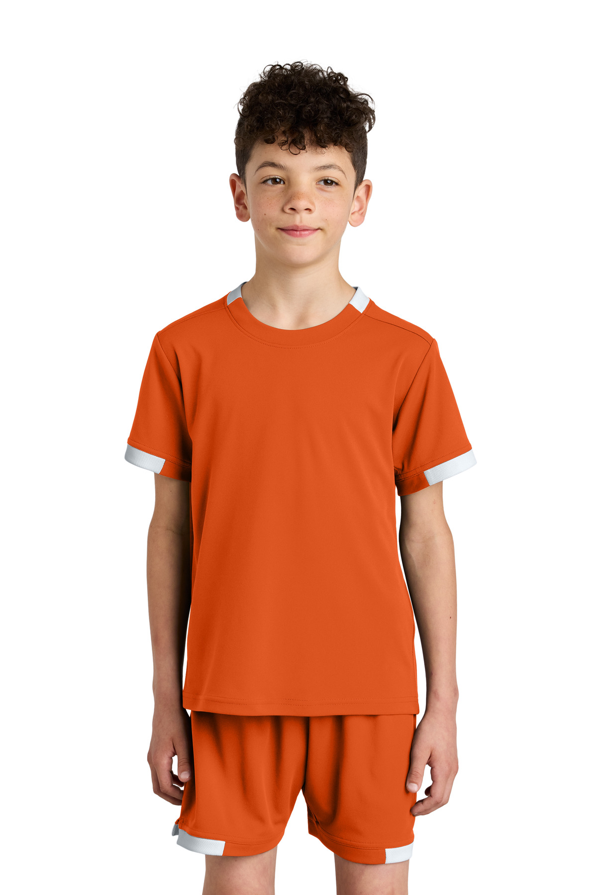 Sport-Tek Youth Club Short Sleeve Crew YST440 9