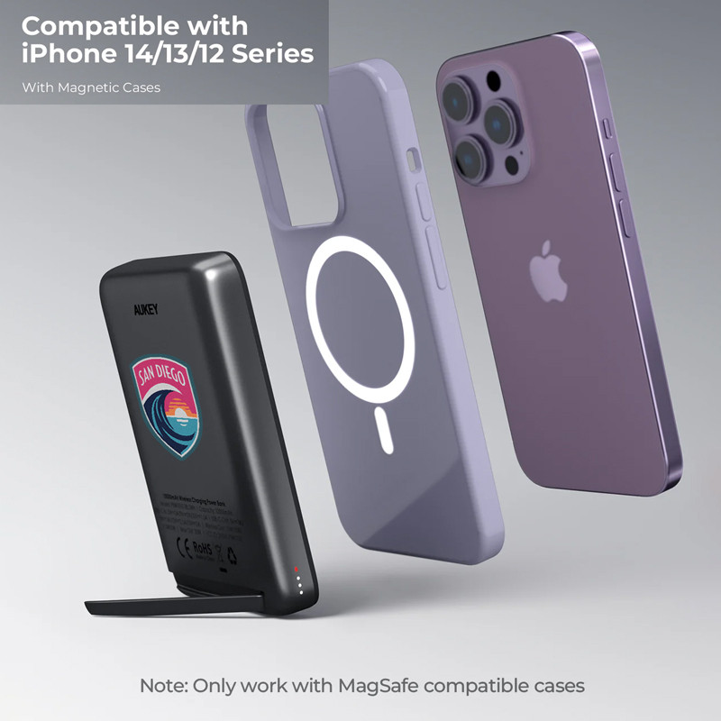 Aukey 10,000 mAh 30W MagSafe Power Bank 1