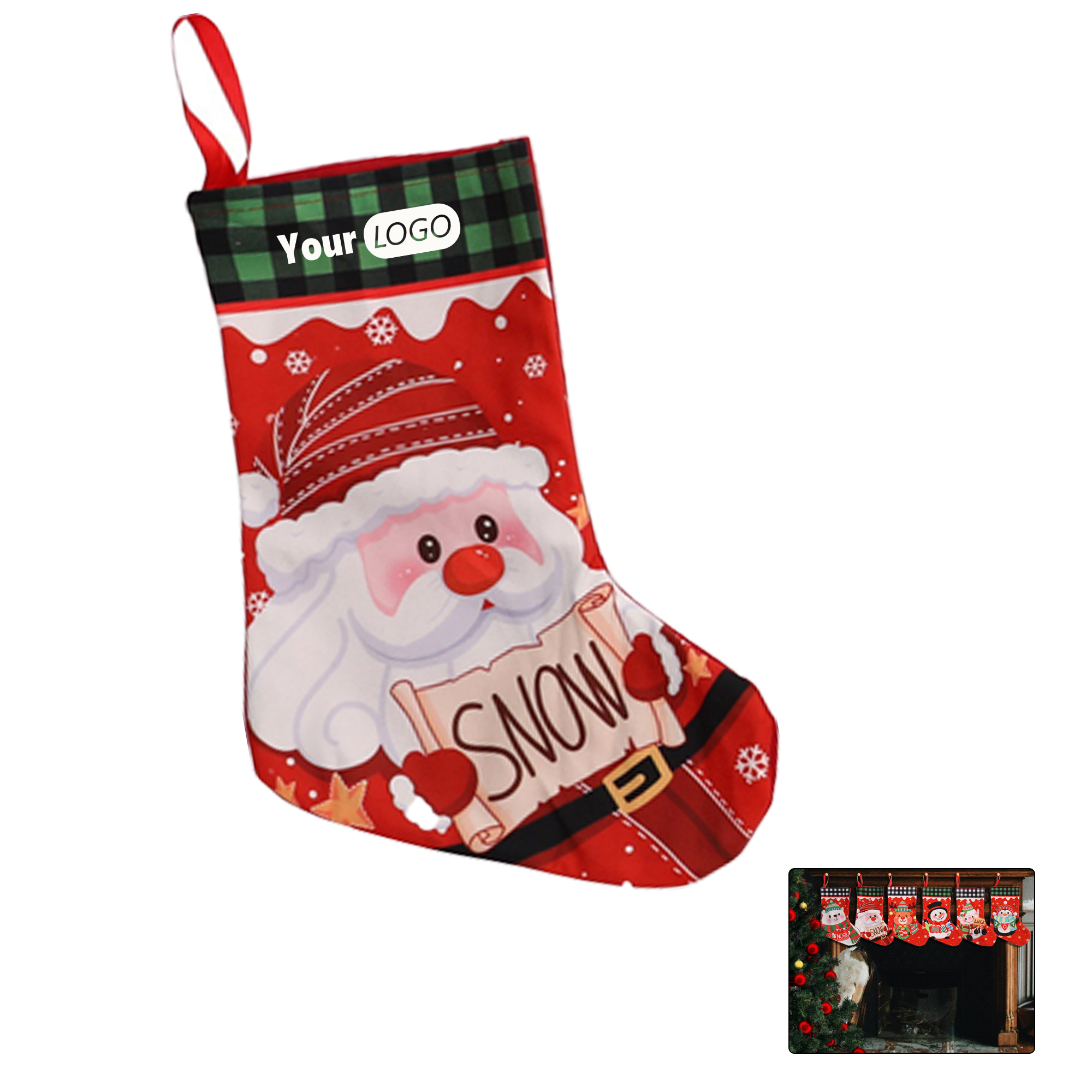 Plush Christmas Stocking 3