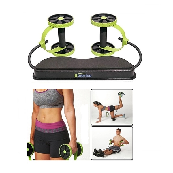 Multifuncti Muscle Training Pull Rope Fitness Wheel 5