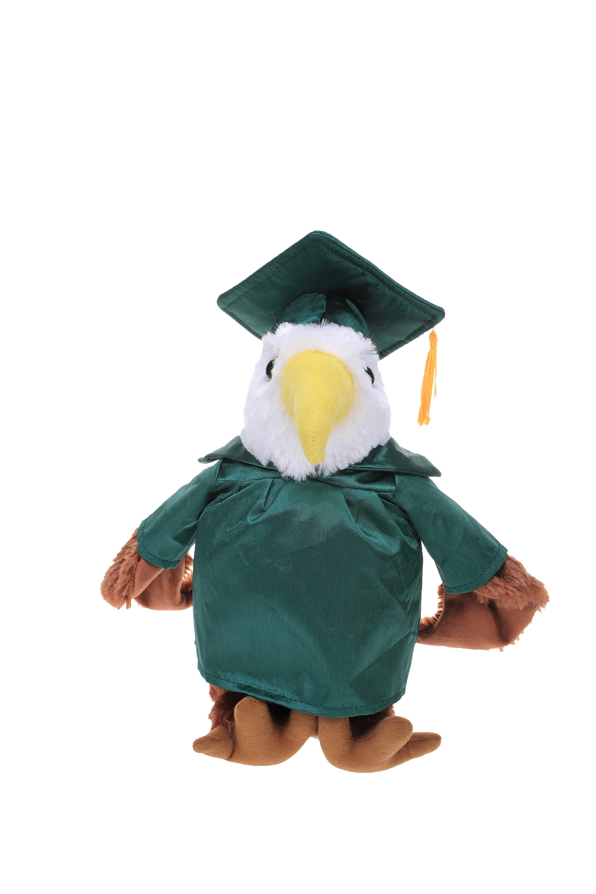 Soft Plush Eagle with Graduation Cap & Gown 5