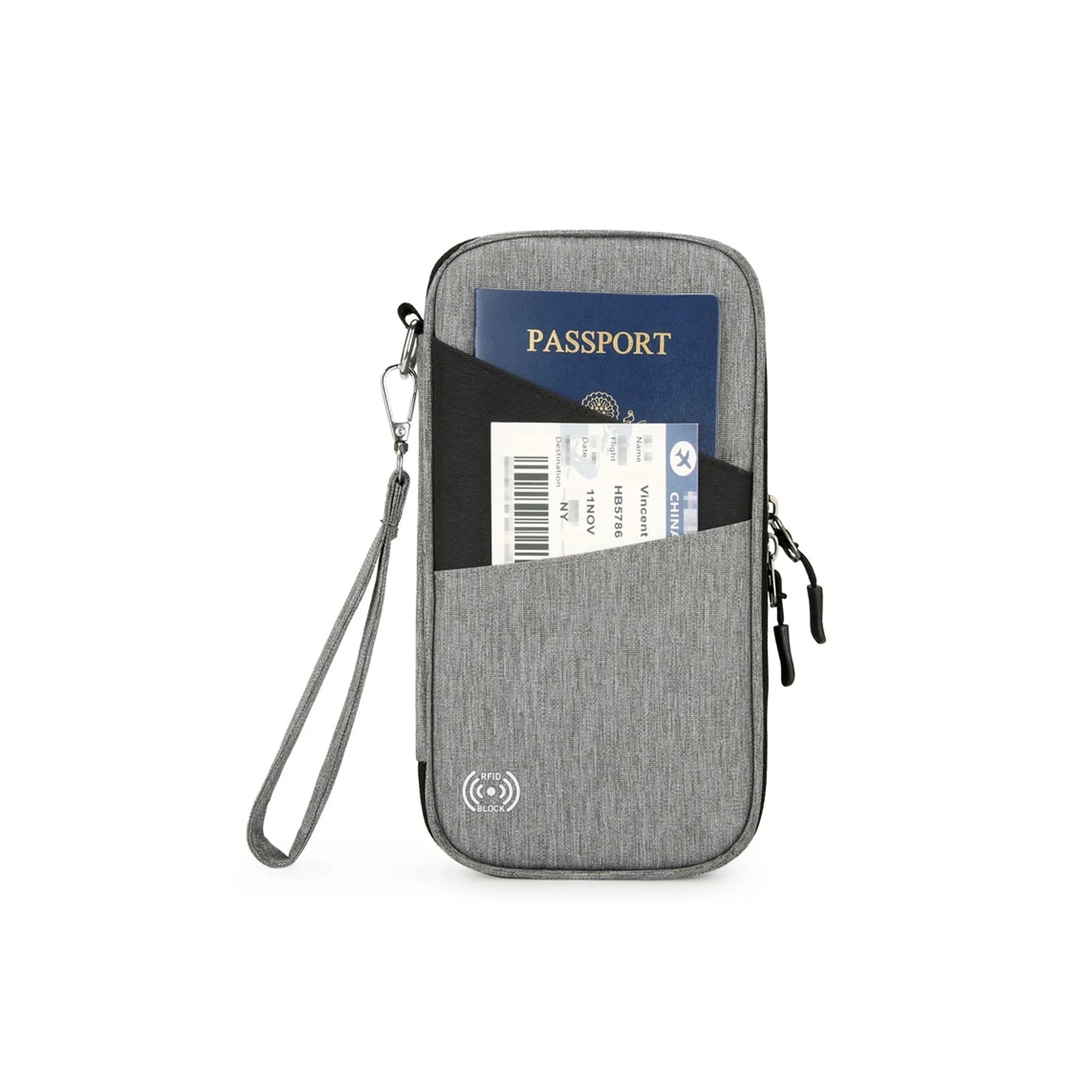RFID Blocking Travel Passport Holder 7