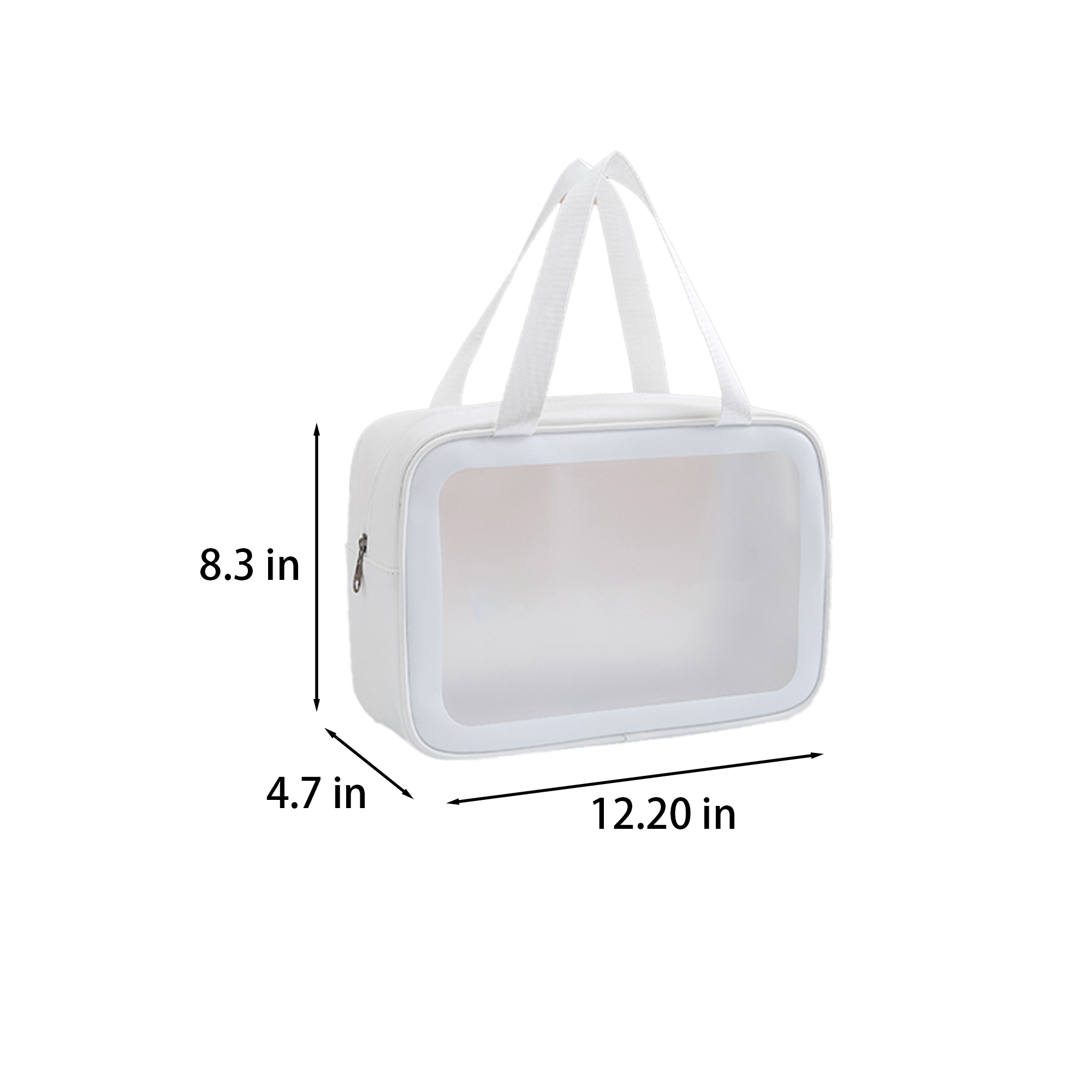 Pvc Customized Portable Frosted Waterproof Toiletry Bag ?C Stylish And Durable 5