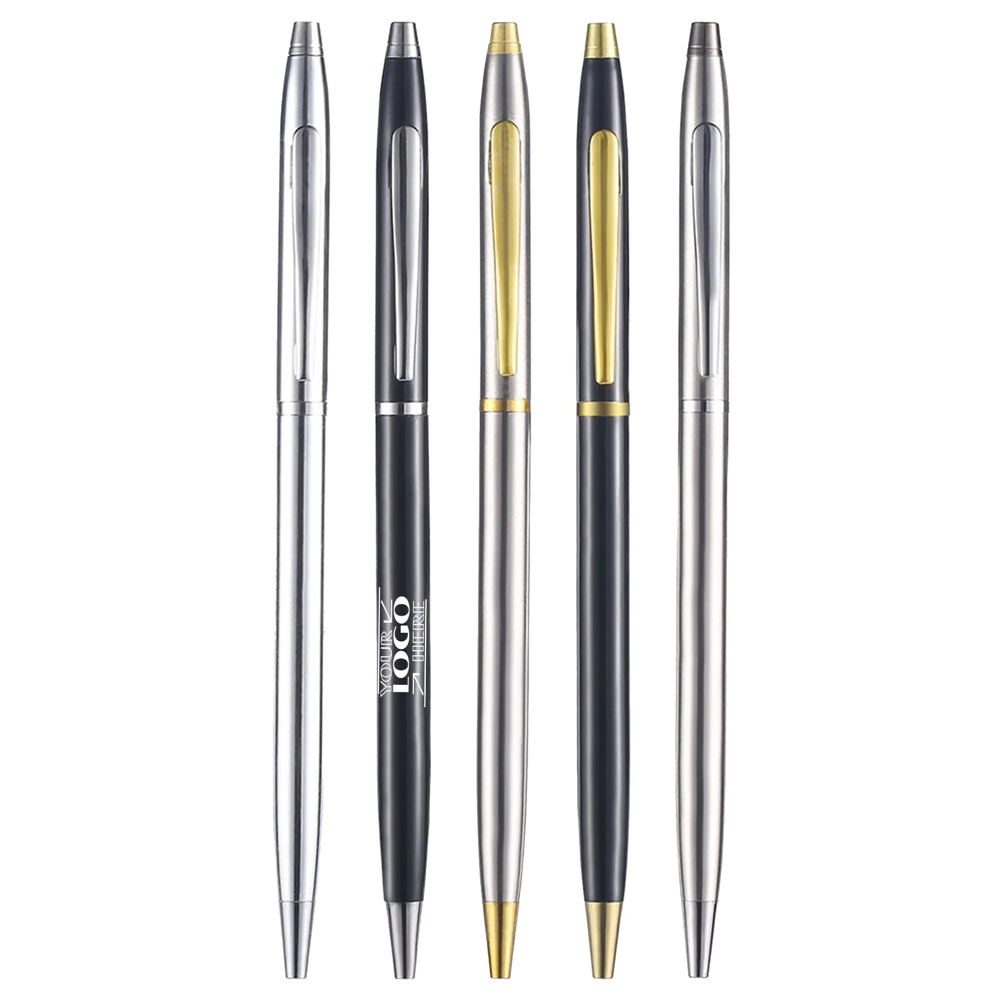 Metal Turning Ballpoint Pen 2