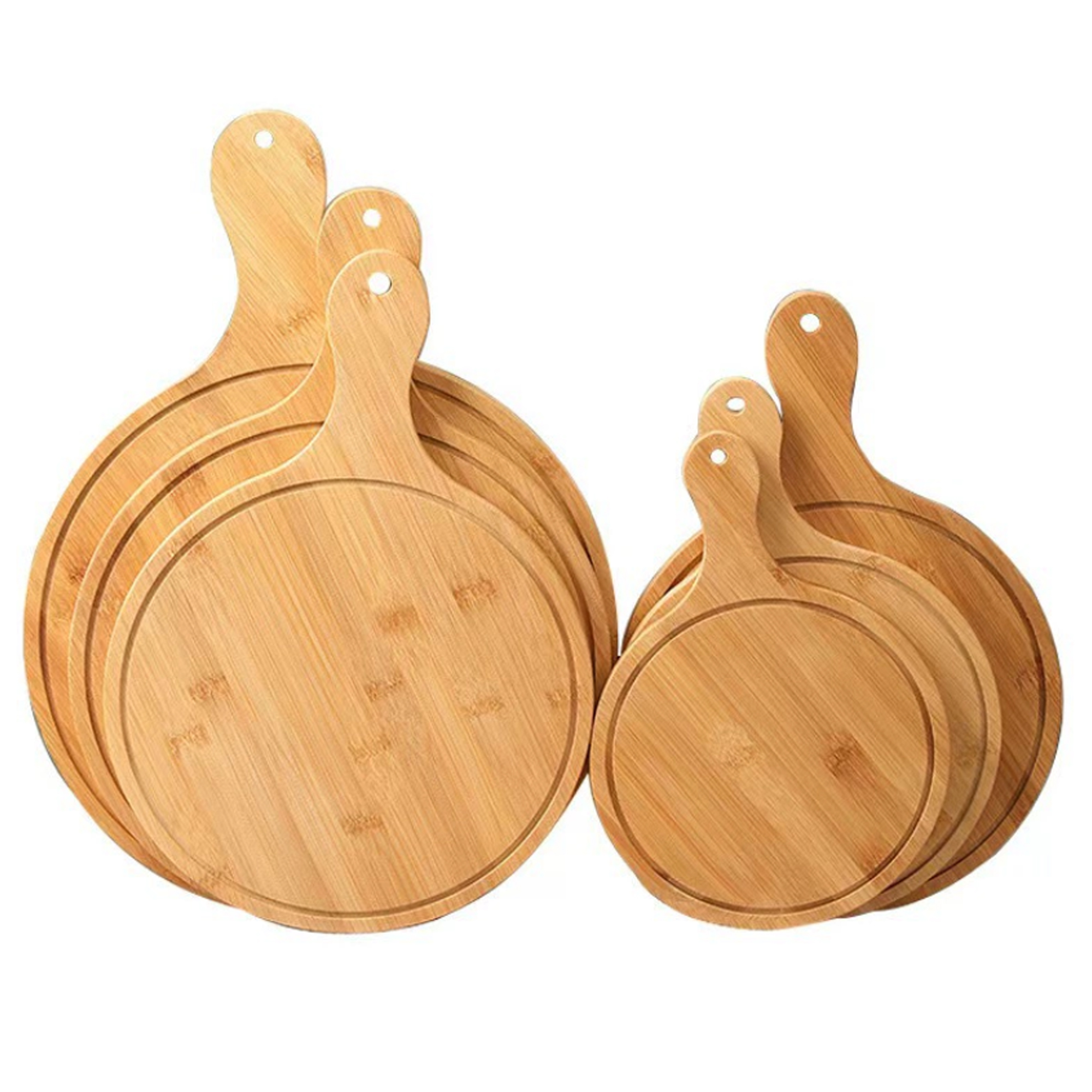 6" Wooden Pizza Tray 2