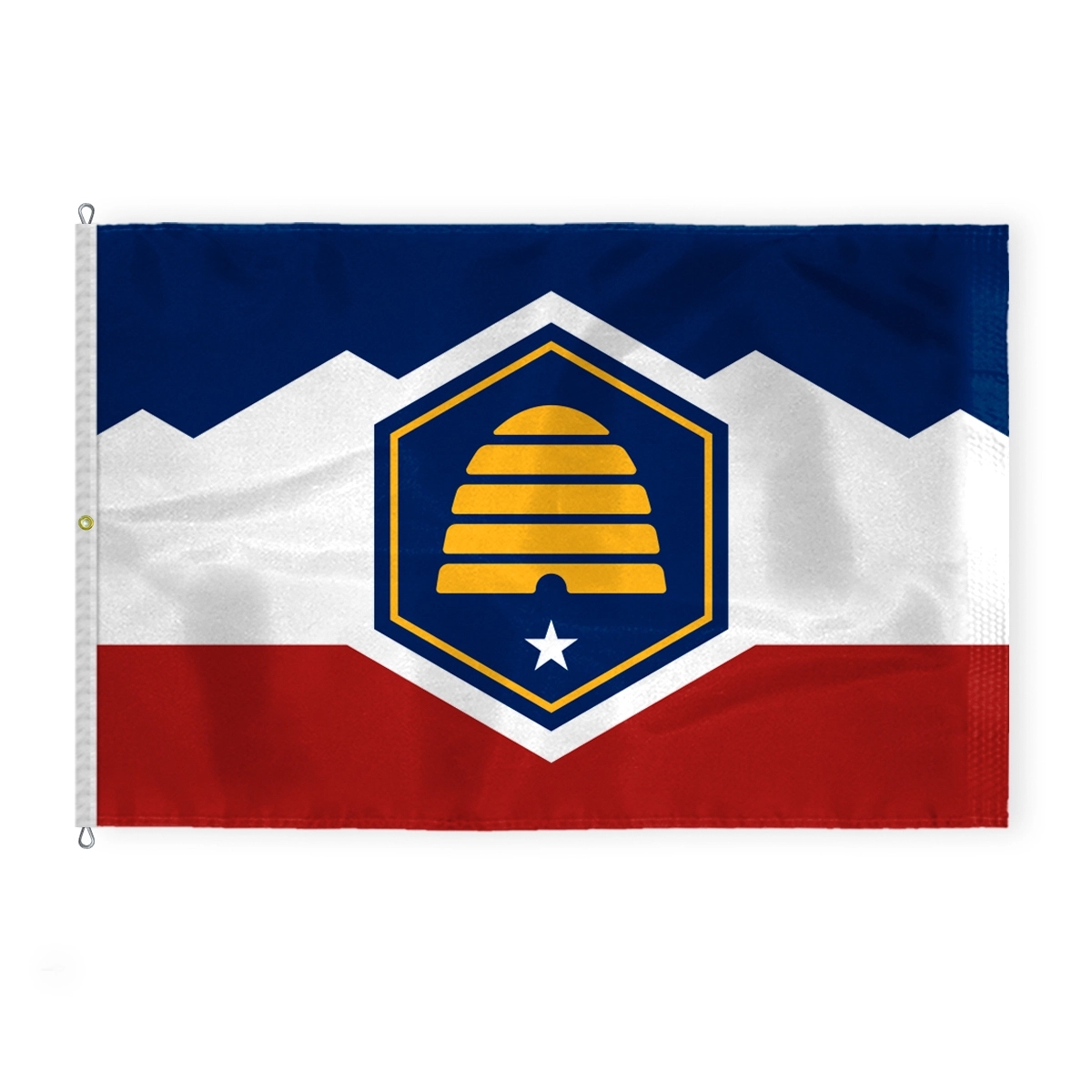 8'X12' 200D Nylon 1ply Utah(Design 2023) Flag 2