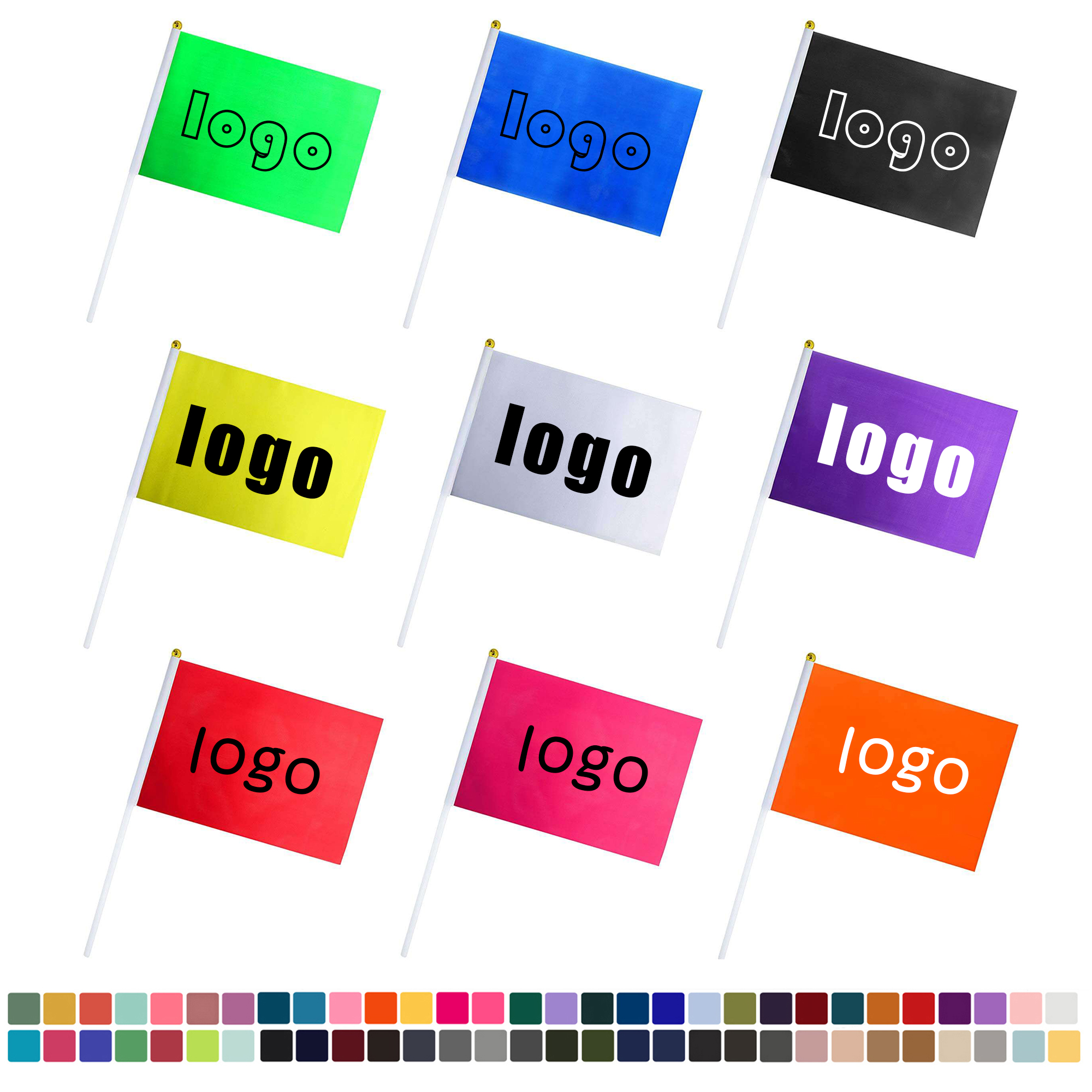 Handheld Flags for Party Decor & Promotional Gifts 3