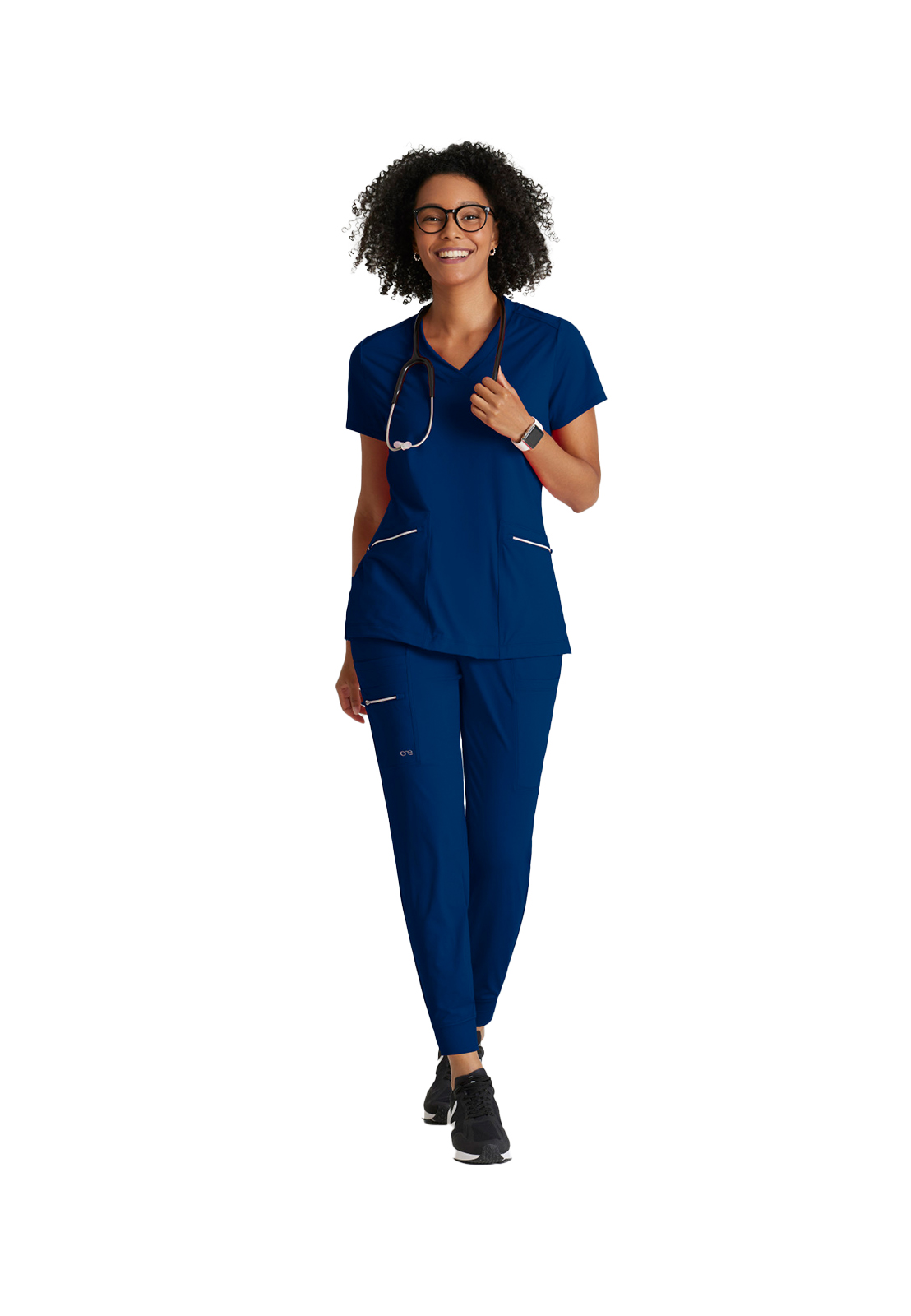 Barco One Performance Knit - Women's Two-Pocket V-Neck Victory Scrub Top 7