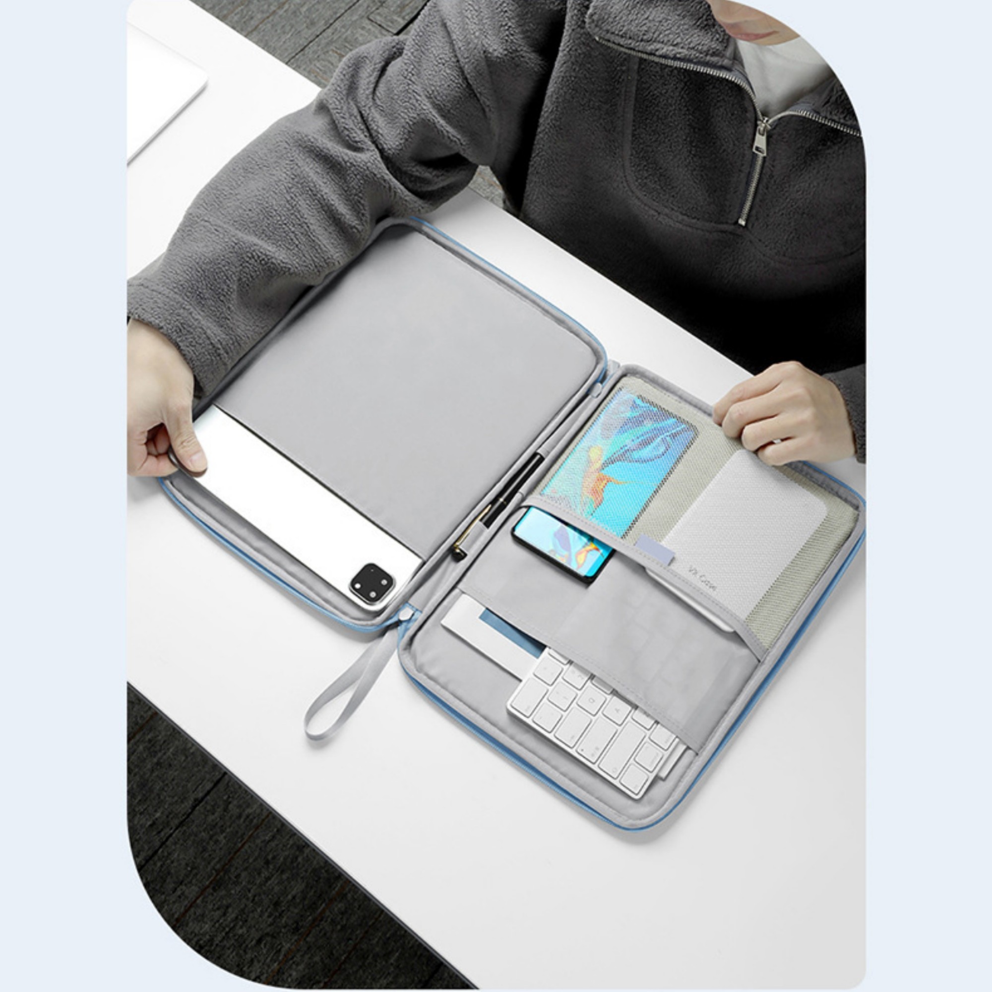 12.9-13 Inch Tablet Sleeve with Handle 6