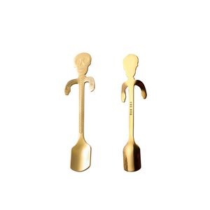 Skeleton Skull Shaped Steel Spoon 18