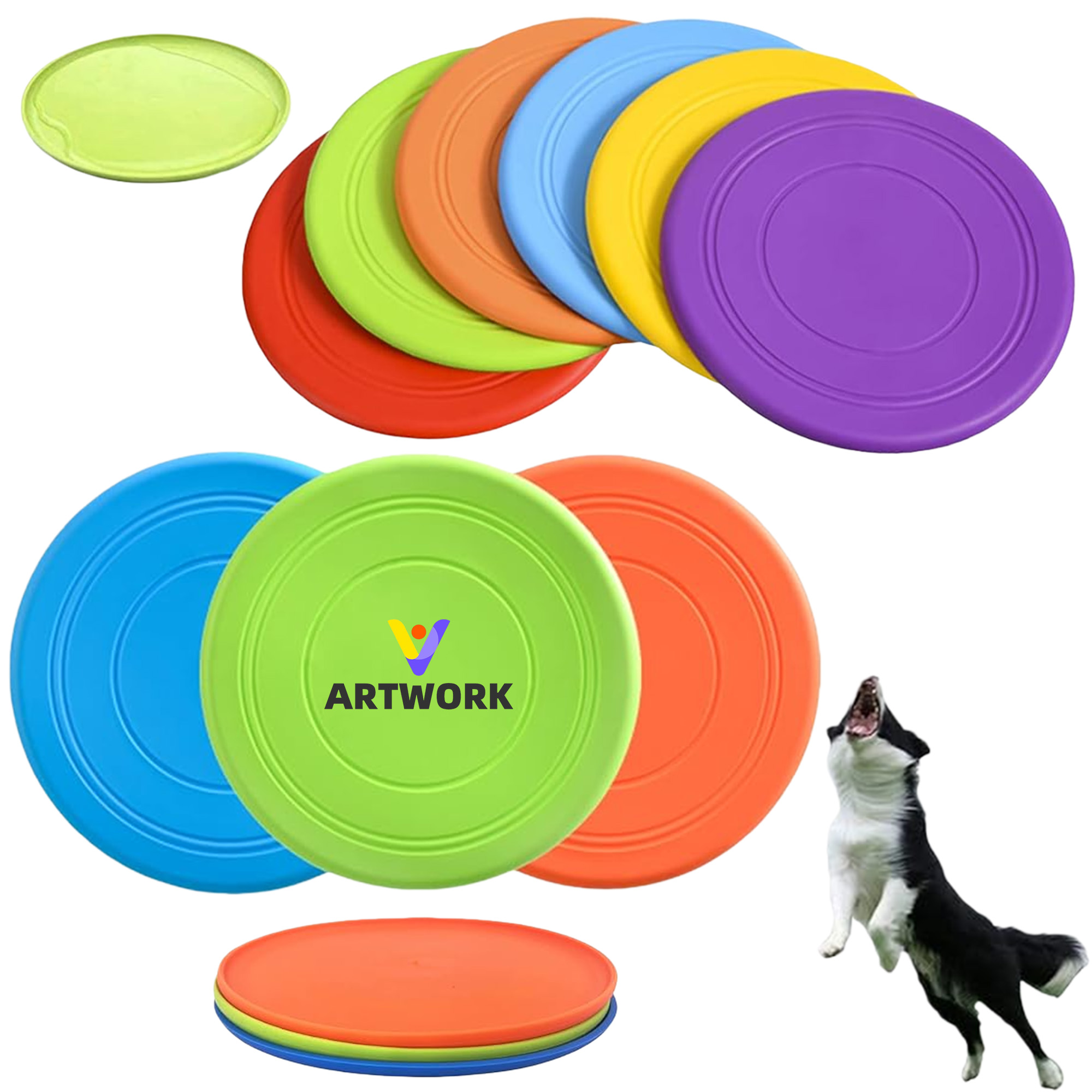 Outdoor Soft Dog Flying Disc 9