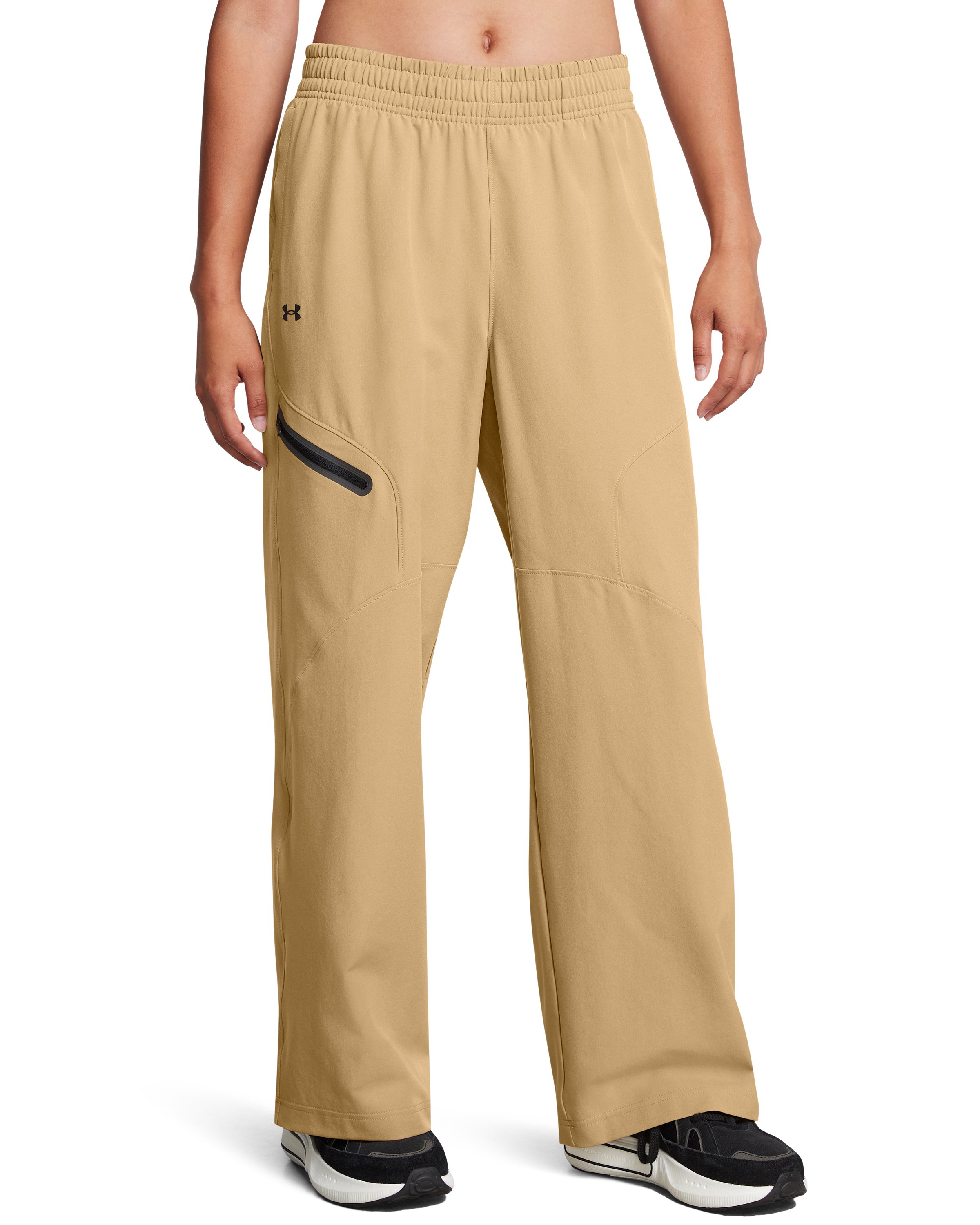 UA Unstoppable Woven Women's Wide Leg Pants 5