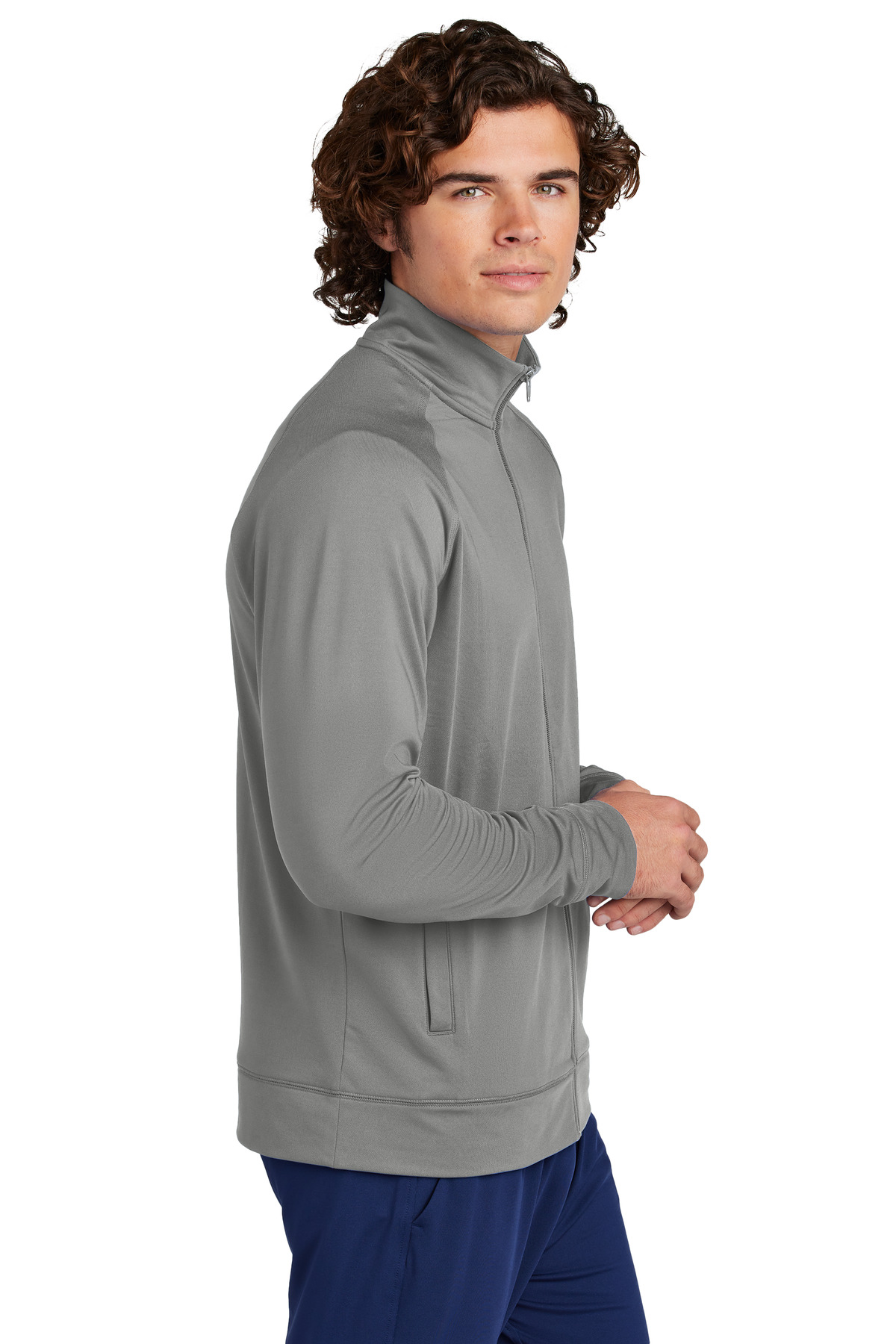 Sport-Tek® Sport-Wick Stretch Full-Zip Cadet Jacket 13
